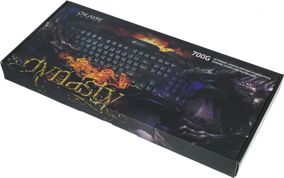Клавиатура Оклик 700G Dynasty черный USB Multimedia for gamer LED Клавиатура Оклик 700G Dynasty черный USB Multimedia for gamer LED