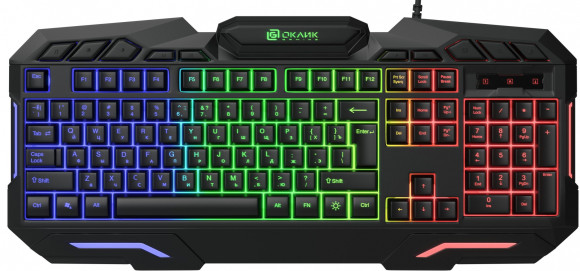 Клавиатура Оклик 700G Dynasty черный USB Multimedia for gamer LED Клавиатура Оклик 700G Dynasty черный USB Multimedia for gamer LED