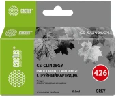 Картридж струйный Cactus CS-CLI426GY CLI-426GY серый (9мл) для Canon Pixma MG6140/MG8140 с чипом Картридж струйный Cactus CS-CLI426GY CLI-426GY серый (9мл) для Canon Pixma MG6140/MG8140 с чипом