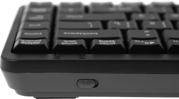 Клавиатура A4Tech Fstyler FBK11 черный/серый USB беспроводная BT/Radio slim