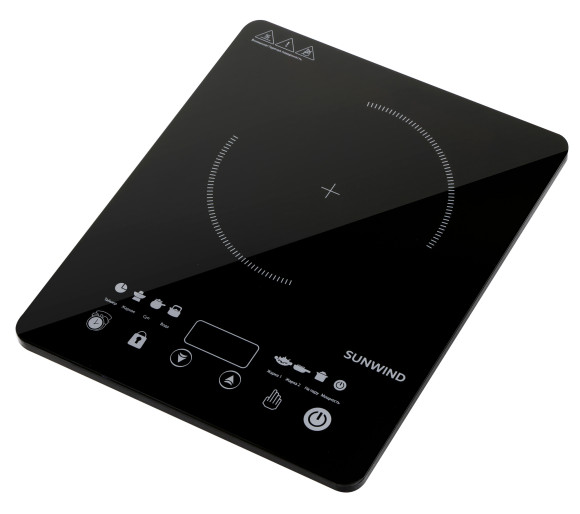 Плита Индукционная SunWind SCI-0502 черный стеклокерамика (настольная) Плита Индукционная SunWind SCI-0502 черный стеклокерамика (настольная)