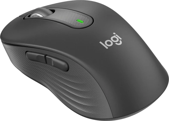 Мышь Logitech M650 Large графитовый оптическая 4000dpi silent беспров. BT/Radio USB 5but (910-006247)