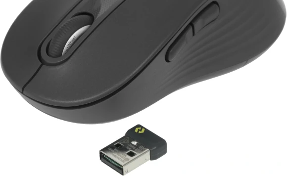 Мышь Logitech M650 Large графитовый оптическая 4000dpi silent беспров. BT/Radio USB 5but (910-006247)