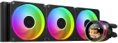 Устройство охлаждения(кулер) ID-Cooling DK-17A нет подсветки Soc-AM5/AM4 серебристый/черный 4-pin 25.8dB Al 65W 300gr Ret