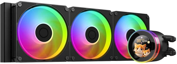 Устройство охлаждения(кулер) ID-Cooling DK-17A нет подсветки Soc-AM5/AM4 серебристый/черный 4-pin 25.8dB Al 65W 300gr Ret