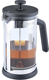 Френч-пресс Rondell Brando RDS-2027 1.0л черный/стальной