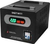 Стабилизатор напряжения Smartwatt AVR Tower 5000RF 5000ВА черный Стабилизатор напряжения Smartwatt AVR Tower 5000RF 5000ВА черный