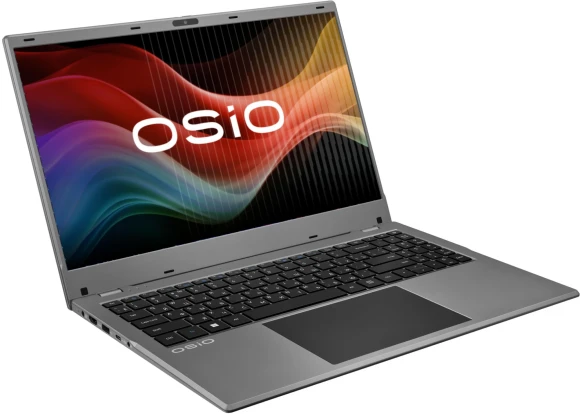 Ноутбук Osio BaseLine B150i-010s N-series N200 8Gb SSD512Gb Intel UHD Graphics 15.6" IPS FHD (1920x1080) Windows 11 Home silver WiFi BT Cam 5000mAh
