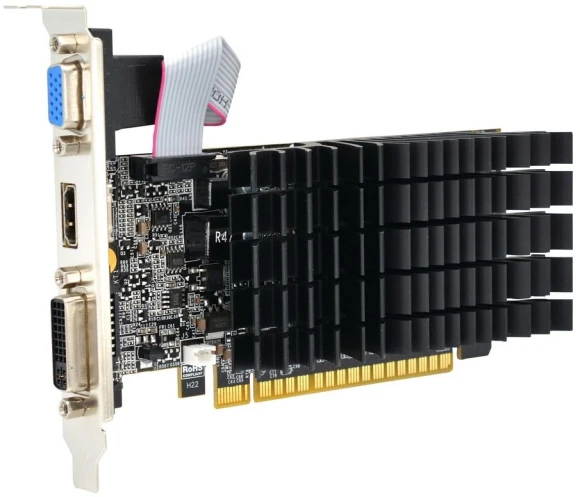 Видеокарта Afox PCI-E 2.0 AF710-2048D3L5 NVIDIA GeForce GT 710 2Gb 64bit DDR3 954/1333 DVIx1 HDMIx1 CRTx1 HDCP Ret