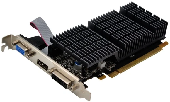 Видеокарта Afox PCI-E 2.0 AF710-2048D3L5 NVIDIA GeForce GT 710 2Gb 64bit DDR3 954/1333 DVIx1 HDMIx1 CRTx1 HDCP Ret