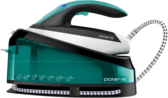 Утюг Polaris PIR 2415K 2400Вт черный/фиолетовый