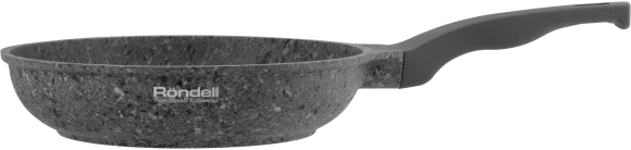 Сковорода Rondell Granit Carrara RDA-1845 круглая 26см покрытие: Quantum2 ручка несъемная (без крышки) серый