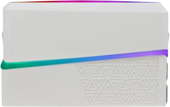 Устройство охлаждения(кулер) Aerocool Cylon 4F ARGB Soc-AM5/AM4/1200/1700/1851 белый 4-pin 14-26dB Al+Cu 145W 550gr Ret (CYLON 4F WH ARGB PWM 4P)