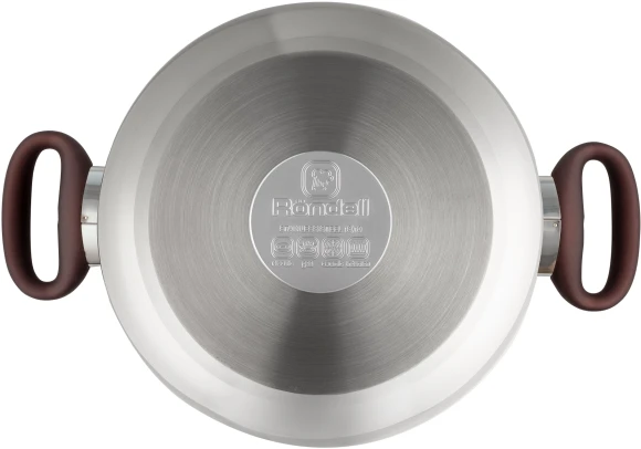 Кастрюля Rondell Tierno RDS-1592 2.8л. d=20см (с крышкой) стальной