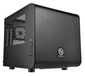 Корпус Thermaltake Core V1 черный без БП miniITX 2x80mm 1x120mm 1x140mm 2xUSB3.0 audio bott PSU Корпус Thermaltake Core V1 черный без БП miniITX 2x80mm 1x120mm 1x140mm 2xUSB3.0 audio bott PSU