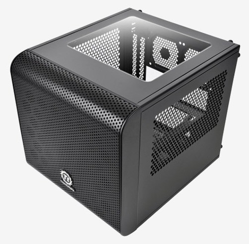 Корпус Thermaltake Core V1 черный без БП miniITX 2x80mm 1x120mm 1x140mm 2xUSB3.0 audio bott PSU Корпус Thermaltake Core V1 черный без БП miniITX 2x80mm 1x120mm 1x140mm 2xUSB3.0 audio bott PSU