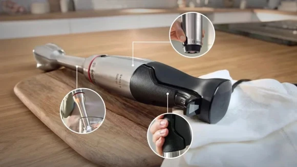 Блендер погружной Bosch MSM6M871 1200Вт черный