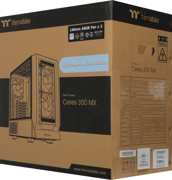 Корпус Thermaltake Ceres 350 MX Hydrangea голубой без БП E-ATX 2x140mm 2xUSB3.0 audio bott PSU Корпус Thermaltake Ceres 350 MX Hydrangea голубой без БП E-ATX 2x140mm 2xUSB3.0 audio bott PSU