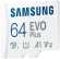 Флеш карта microSDXC 64GB Samsung MB-MC64SA EVO Plus + adapter