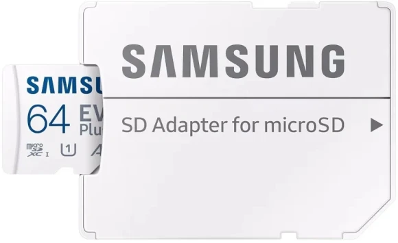 Флеш карта microSDXC 64GB Samsung MB-MC64SA EVO Plus + adapter