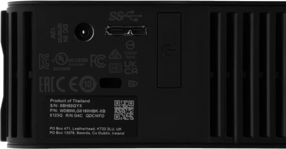 Жесткий диск WD USB3.0 16TB WDBWLG0160HBK-EESN Elements Desktop 3.5" черный Жесткий диск WD USB3.0 16TB WDBWLG0160HBK-EESN Elements Desktop 3.5" черный