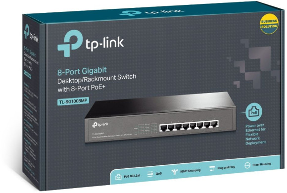 Коммутатор TP-Link LS108G (L2) 8x1Гбит/с неуправляемый Коммутатор TP-Link LS108G (L2) 8x1Гбит/с неуправляемый