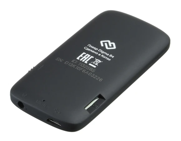 Плеер Hi-Fi Flash Digma B4 8Gb черный/1.8"/FM/microSDHC Плеер Hi-Fi Flash Digma B4 8Gb черный/1.8"/FM/microSDHC
