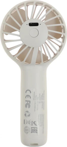 Вентилятор Solove F6WH 2Вт скоростей:3 белый Вентилятор Solove F6WH 2Вт скоростей:3 белый