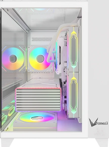 Корпус Formula Crystal Z9ML Floe белый без БП mATX 1xUSB3.0 1xUSB3.1 audio bott PSU Корпус Formula Crystal Z9ML Floe белый без БП mATX 1xUSB3.0 1xUSB3.1 audio bott PSU