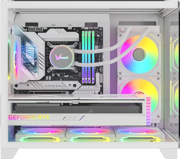 Корпус Formula Crystal Z9ML Floe белый без БП mATX 1xUSB3.0 1xUSB3.1 audio bott PSU Корпус Formula Crystal Z9ML Floe белый без БП mATX 1xUSB3.0 1xUSB3.1 audio bott PSU