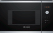 Микроволновая печь Bosch BFL523MS0 20л. 800Вт нержавеющая сталь/черный (встраиваемая) Микроволновая печь Bosch BFL523MS0 20л. 800Вт нержавеющая сталь/черный (встраиваемая)