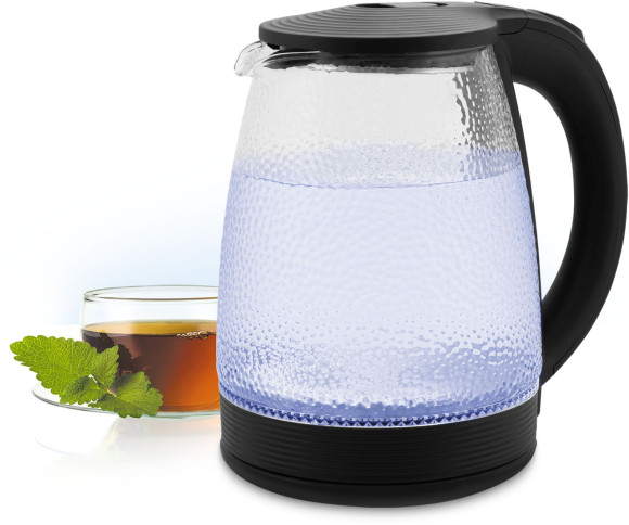 Чайник электрический Vitek VT-7003 1.7л. 2200Вт черный корпус: стекло Чайник электрический Vitek VT-7003 1.7л. 2200Вт черный корпус: стекло