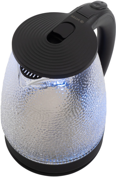 Чайник электрический Vitek VT-7003 1.7л. 2200Вт черный корпус: стекло Чайник электрический Vitek VT-7003 1.7л. 2200Вт черный корпус: стекло