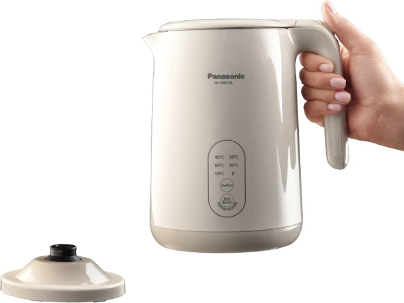 Чайник электрический Panasonic NC-CWK72A 1.5л. 1500Вт бежевый корпус: полупропилен/нержавеющая сталь Чайник электрический Panasonic NC-CWK72A 1.5л. 1500Вт бежевый корпус: полупропилен/нержавеющая сталь
