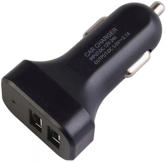 Автомобильное зар./устр. Wiiix UCC-2-15B 12W 1.2A+2.1A универсальное черный