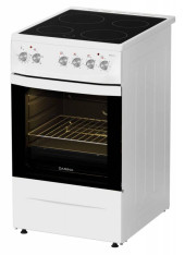 Плита Электрическая Darina 1D5 EC 241 614 W белый/черный стеклокерамика (без крышки)