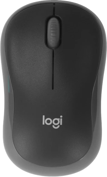 Мышь Logitech M186 черный/серый оптическая 1000dpi беспров. USB для ноутбука 2but (910-004131)