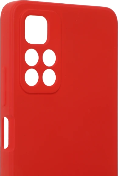 Чехол (клип-кейс) BoraSCO для Xiaomi Poco M4 Pro 5G Microfiber Case красный (70107)
