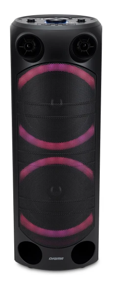 Минисистема Digma D-MC1720 черный 80Вт FM USB BT micro SD Минисистема Digma D-MC1720 черный 80Вт FM USB BT micro SD