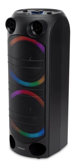 Минисистема Digma D-MC1720 черный 80Вт FM USB BT micro SD Минисистема Digma D-MC1720 черный 80Вт FM USB BT micro SD