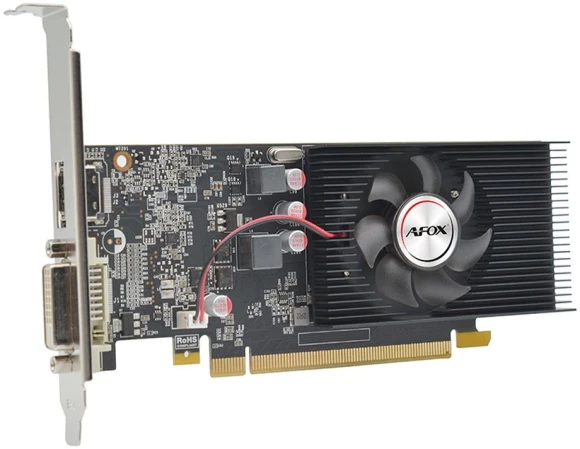 Видеокарта Afox PCI-E 3.0 AF1030-4096D4L5 NVIDIA GeForce GT 1030 4Gb 64bit GDDR4 1152/2100 DVIx1 HDMIx1 HDCP Ret