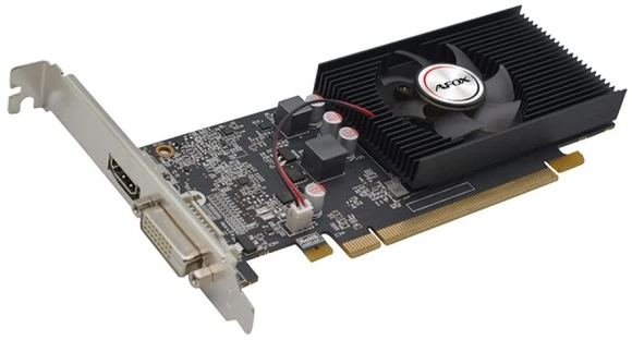 Видеокарта Afox PCI-E 3.0 AF1030-4096D4L5 NVIDIA GeForce GT 1030 4Gb 64bit GDDR4 1152/2100 DVIx1 HDMIx1 HDCP Ret