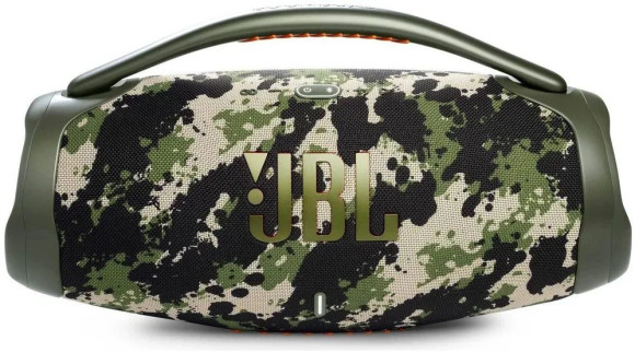 Колонка порт. JBL Boombox 3 камуфляж 180W 2.1 BT/USB 10000mAh (JBLBOOMBOX3SQUAD(EP/UK)) Колонка порт. JBL Boombox 3 камуфляж 180W 2.1 BT/USB 10000mAh (JBLBOOMBOX3SQUAD(EP/UK))