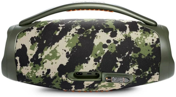 Колонка порт. JBL Boombox 3 камуфляж 180W 2.1 BT/USB 10000mAh (JBLBOOMBOX3SQUAD(EP/UK)) Колонка порт. JBL Boombox 3 камуфляж 180W 2.1 BT/USB 10000mAh (JBLBOOMBOX3SQUAD(EP/UK))
