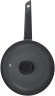 Сковорода Rondell Kontur RDA-1486 круглая 24см покрытие: Xylan Plus ручка несъемная (с крышкой) графитовый