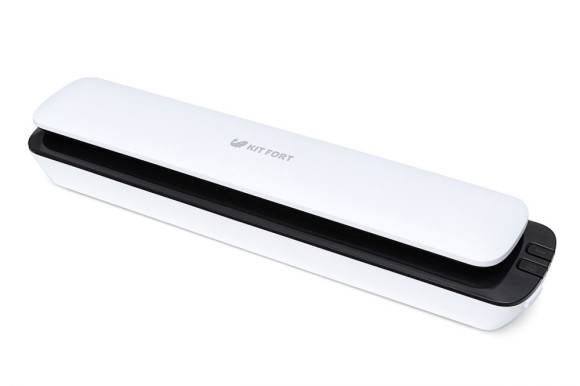 Вакуумный упаковщик Kitfort KT-1503-1 90Вт белый Вакуумный упаковщик Kitfort KT-1503-1 90Вт белый
