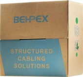 Кабель сетевой HQ UTP 4 пары cat.5E solid 0.42мм Cu 305м серый