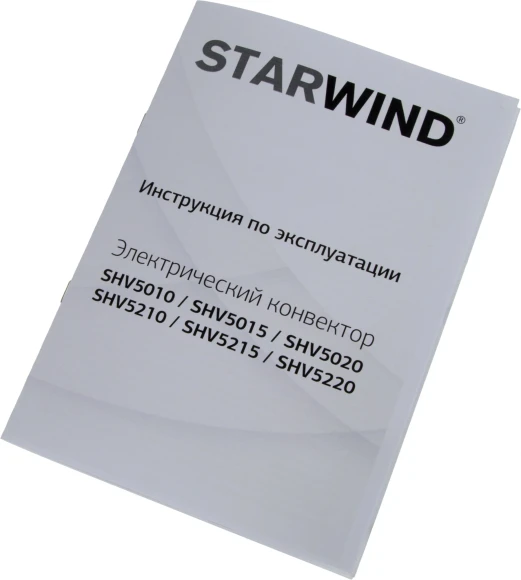 Конвектор Starwind SHV5010 1000Вт белый Конвектор Starwind SHV5010 1000Вт белый