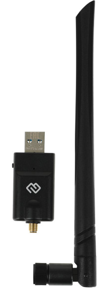 Сетевой адаптер Wi-Fi + Bluetooth Digma DWA-BT5-AC1300E AC1300 USB 3.0 (ант.внеш.съем) 1ант.