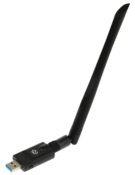 Сетевой адаптер Wi-Fi + Bluetooth Digma DWA-BT5-AC1300E AC1300 USB 3.0 (ант.внеш.съем) 1ант.